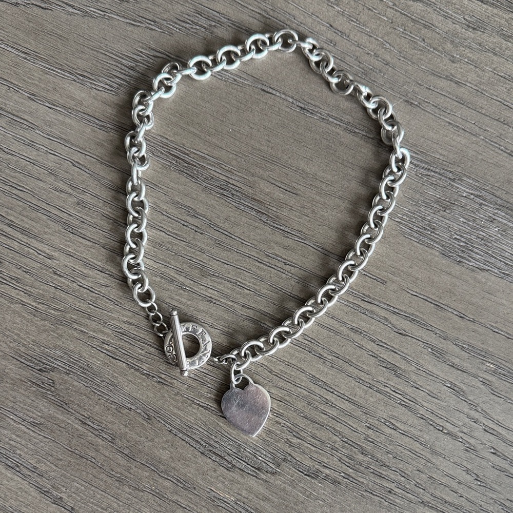 Tiffany & Co. Silver Heart Necklace